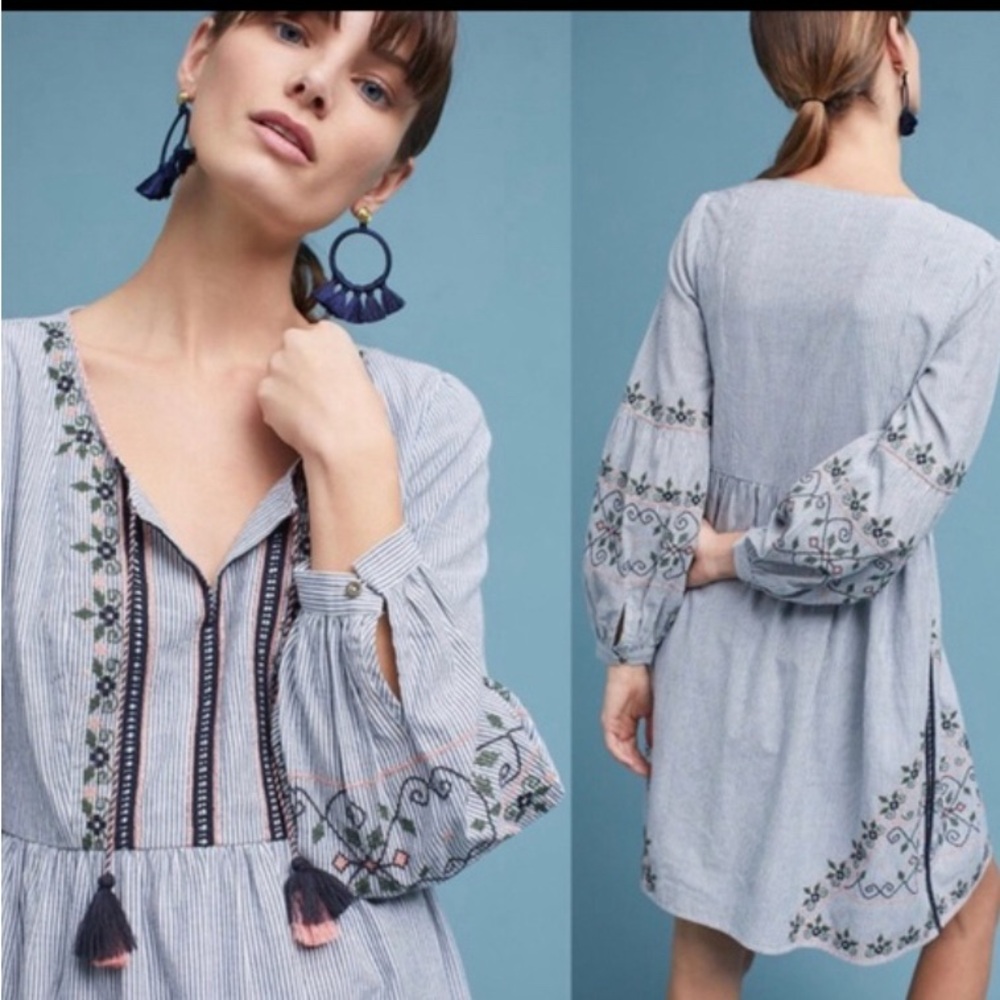 Akemi and Kim Maddie Embroidered dress